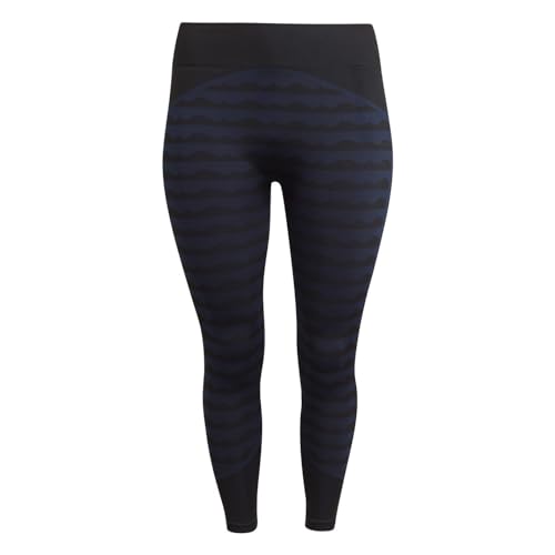 adidas Damskie legginsy Mmk Aknit T w legginsach, Brązowy (MARUNI), 3XL