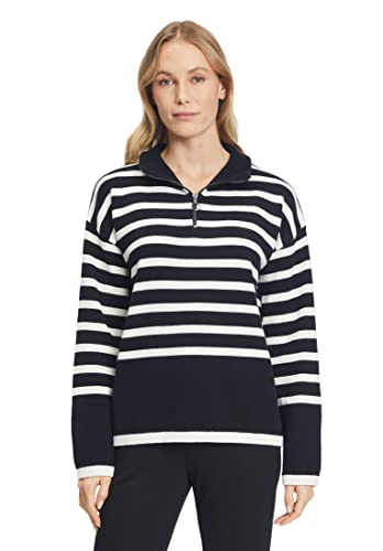 Cartoon Damski sweter 5423/7082, czarny/kremowy, 44, czarny/kremowy., 44