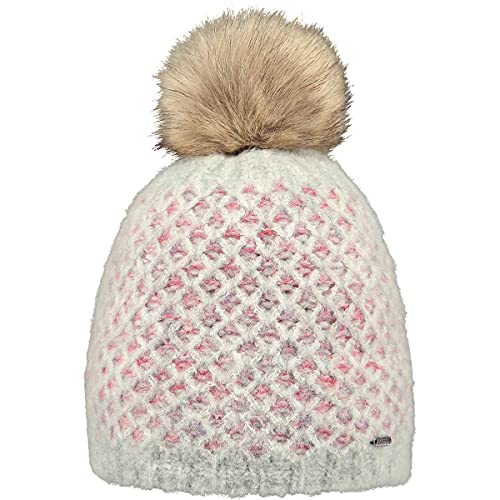 Barts Dziewczęca czapka z daszkiem Woshi, szary (Heather Grey), 53 cm