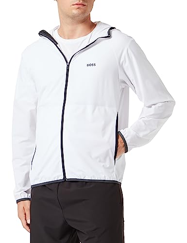 BOSS Męska kurtka outdoorowa J_cush, White100, S