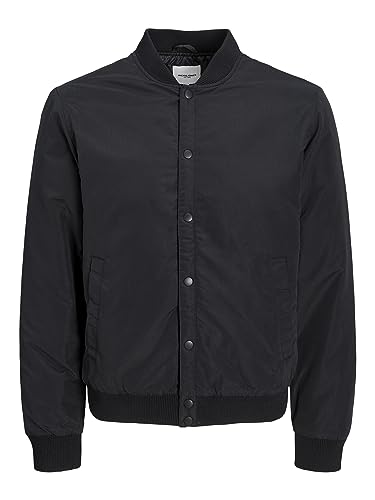 Bestseller A/S Jjwarrior College Bomber kurtka męska, czarny, S
