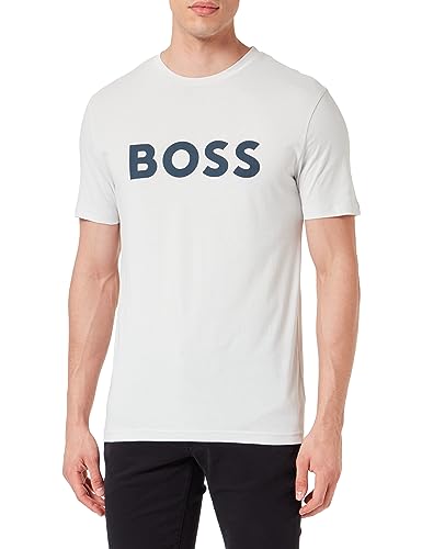 BOSS T-shirt męski, Light/Pastel Grey57, 3XL