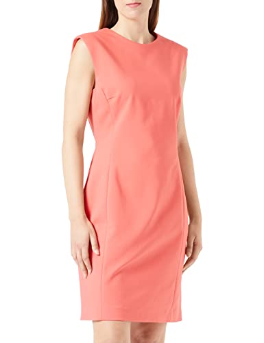 s.Oliver BLACK LABEL Damska sukienka etui, krótka, fioletowa/różowa, 40, liliowy/różowy, 40