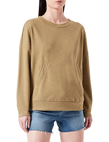United Colors of Benetton Damski sweter z kapturem, Zielony 0J5, M