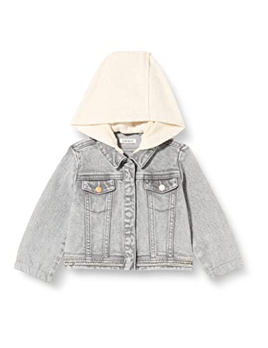 IKKS JUNIOR Dżinsowa czapka dla dziewczynek, jasnoszary, 6 miesi?cy