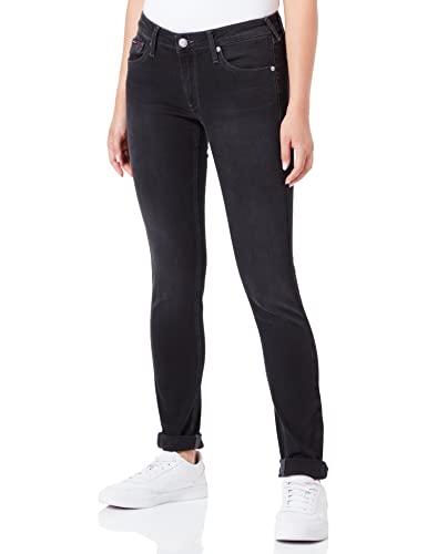 Tommy Jeans Spodnie damskie, Czarny jeans, 31W / 30L