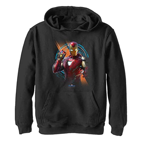 Marvel chłopięca bluza z kapturem Avengers: Endgame Endgame Hero Hoodie, czarna, L, czarny, L