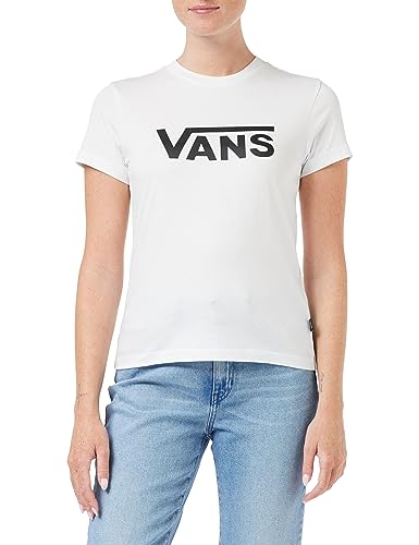 Vans Damska koszulka Drop V Ss Crew, biały, S