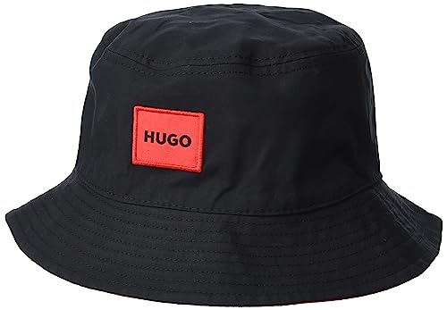HUGO Damska czapka z daszkiem Carol-Reversible, czarny, M