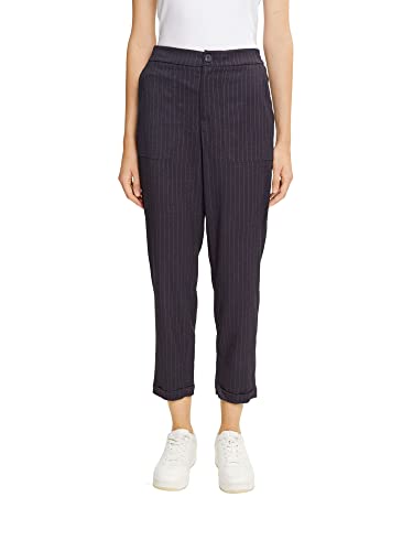 ESPRIT damskie Spodnie 992ee1b369, 402/granatowy 3, 40