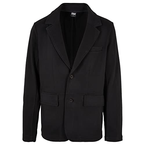 Urban Classics Kurtka męska Terry Blazer czarna 5XL, czarny, 5XL