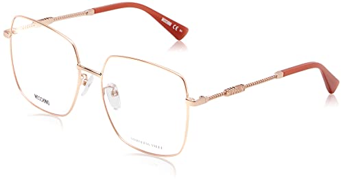 MOSCHINO MOS615/G, okulary, złoty miedź, 56 damskie, Złoty miedź