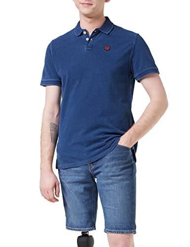 Pepe Jeans Męska koszulka polo Gordon N, 561INDIGO, XS