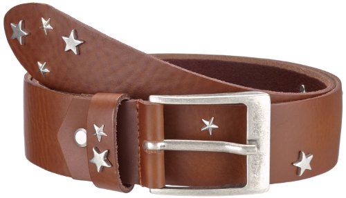 MGM Damski pasek Stars, brązowy (Cognac 950-4), 90 cm