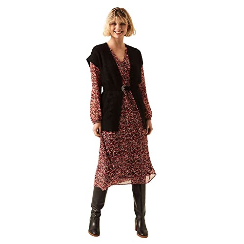 Garcia Damski sweter U20049_Ladies Cardigan Pullover, czarny, XS (DE)