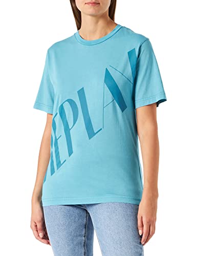 Replay T-shirt damski, 886 Blue, XXS