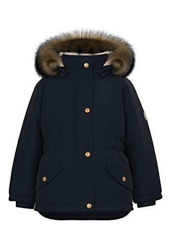 NAME IT Nmfmarlin parka dziewczęca kurtka Pb, czarny, 104 cm