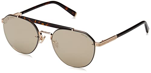 Police Unisex SPLE19 okulary przeciwsłoneczne, złote, 57, złoto, 57