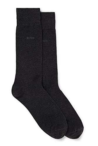 BOSS Męskie skarpety (2 sztuki), New - Charcoal12, 39-42 EU