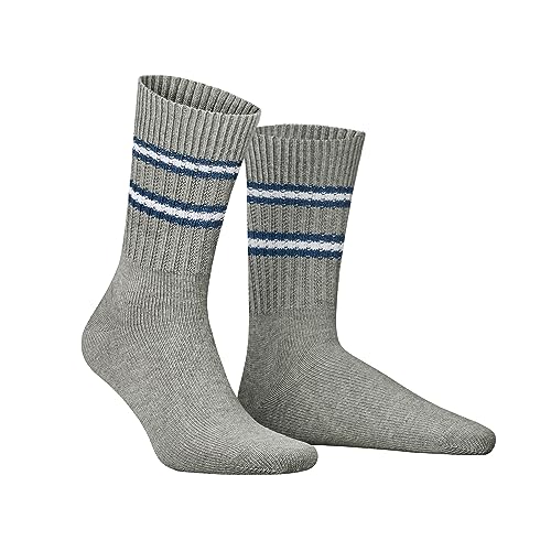 Hudson Męskie skarpety Crude Fashion dzianina, srebro, 39-42 EU