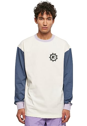 Starter męski T-shirt Starter Sundown Longsleeve palewhite/vintage niebieski L, Palewhite/Vintage Blue, L
