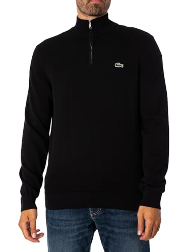 Lacoste sweter męski, Noir, 3XL