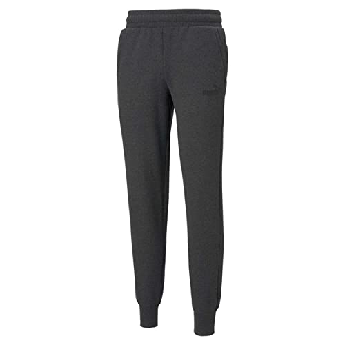 PUMA SPODNIE MĘSKIE DRESOWE BAWEŁNIANE ESS LOGO PANTS GREY 586714 07 XXL