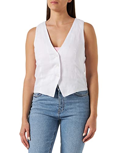 s.Oliver Kamizelka damska, biały, 46