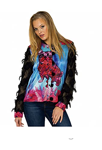 CULITO FROM SPAIN IS A FASHION MEDICINE Damska bluza z kapturem Fw18807a, kolorowa, 38