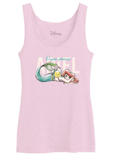 Damska koszulka bez rękawów Disneya, Różowy, XS