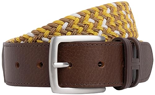 Hackett London Pasek męski Multi para, Brązowy (brązowy), M