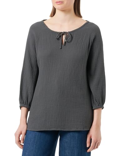 MUSTANG Kobiety Styl Elisa Tunic Bluzka Ebony 4086
