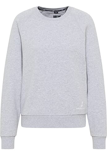 DreiMaster bluza damska 35424058, jasnoszary melanż, XXL