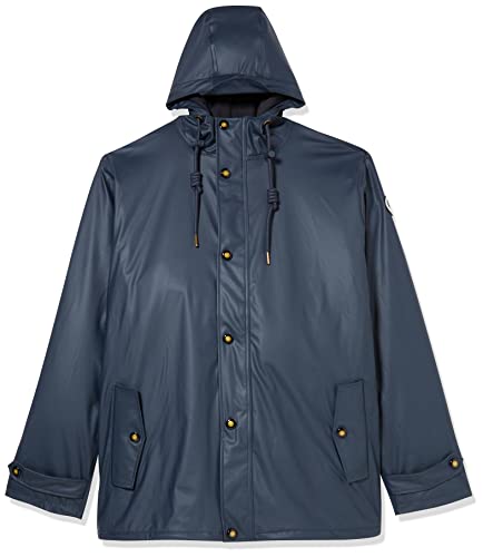 Deproc Active Męska kurtka przeciwdeszczowa Ankerglut, granatowa, 5XL