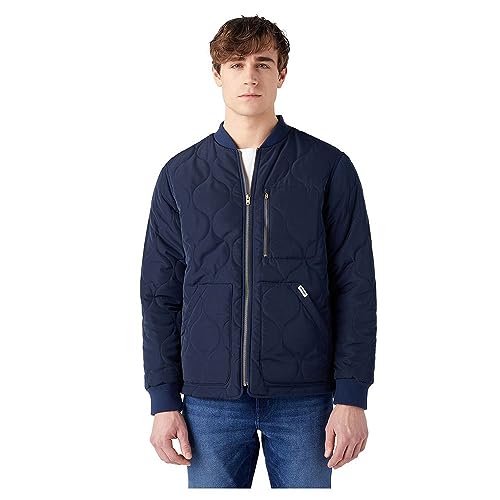 Wrangler Kurtka męska z podszewką, grantowy, XL