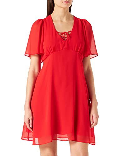 Naf Naf Damska sukienka Justine R2, szminka, 38