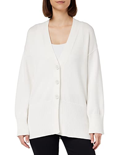 United Colors of Benetton Damski kardigan Maglia M/L 1494E601V sweter, Bianco 074, S, Bianco 074, S