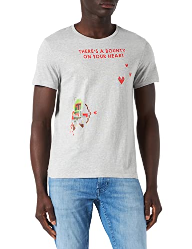 Star Wars Meswmants116 T-shirt męski, szary melanż, M
