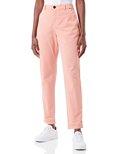BOSS Spodnie damskie, Jasny/pastelowy Red637, 48 PL