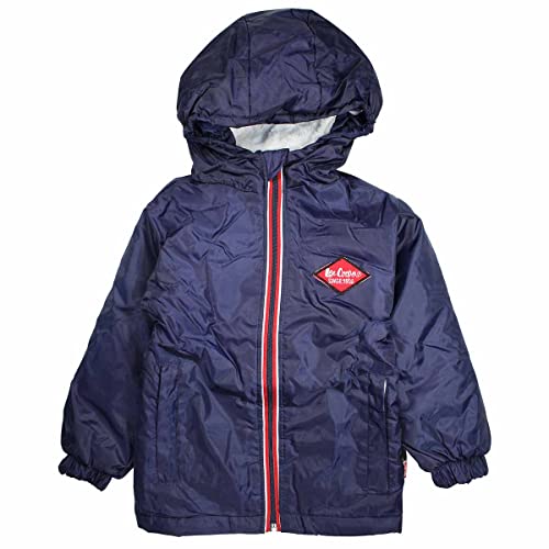 Lee Cooper nieprzemakalna kurtka z kapturem Sherpa, granatowy, 14 lat