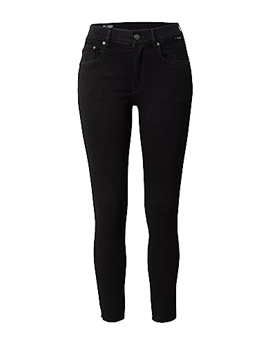 G-STAR RAW 3301 Skinny Ankle Wmn Dżinsy damskie, Pitch Black, 33W / 32L