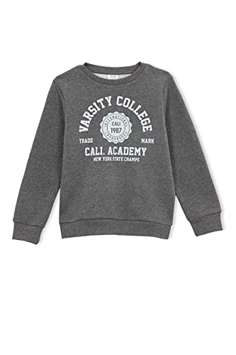 DeFacto Bluza chłopięca, szary melanż, 6-7 lat