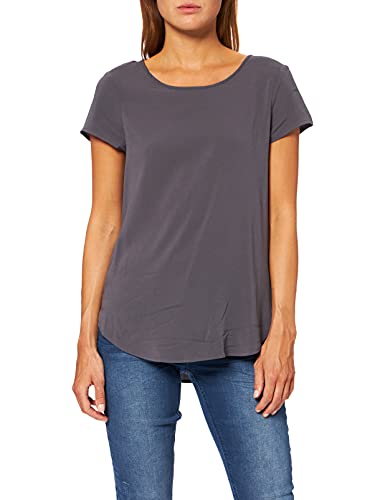 Vero Moda Vmbecca Plain Ss Top Ga Noos Koszulka Kobiety, niebieski (Ombre Blue), S