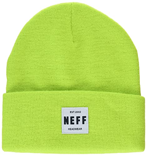 Neff czapka beanie męska, Lime, jeden rozmiar
