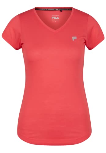 Fila Damska koszulka Rostow, Róż czerwień, XL