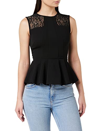 Morgan T-shirt damski, czarny (Noir Noir), XS