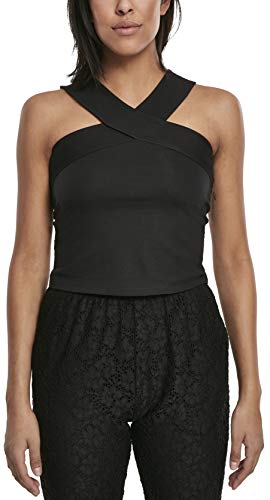Urban Classics Damski top damski, czarny (Black 00007), 5XL Duże rozmiary