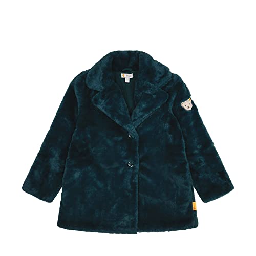 Steiff Dziewczęca mini kurtka leśna, Deep Teal, 116 cm