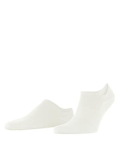 FALKE Mężczyźni Stopki ClimaWool M IN Trwała Wełna Dziewicza Lyocell niewidoczne jednokolorowe 1 Para, Biały (Off-White 2040), 39-40