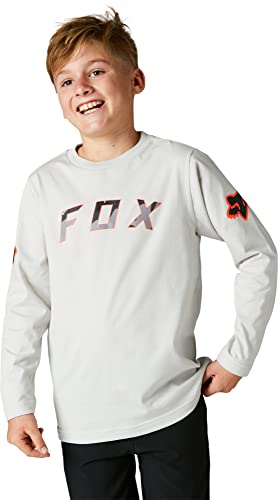 Fox Yth Bnkr Ls Tee Light Grey